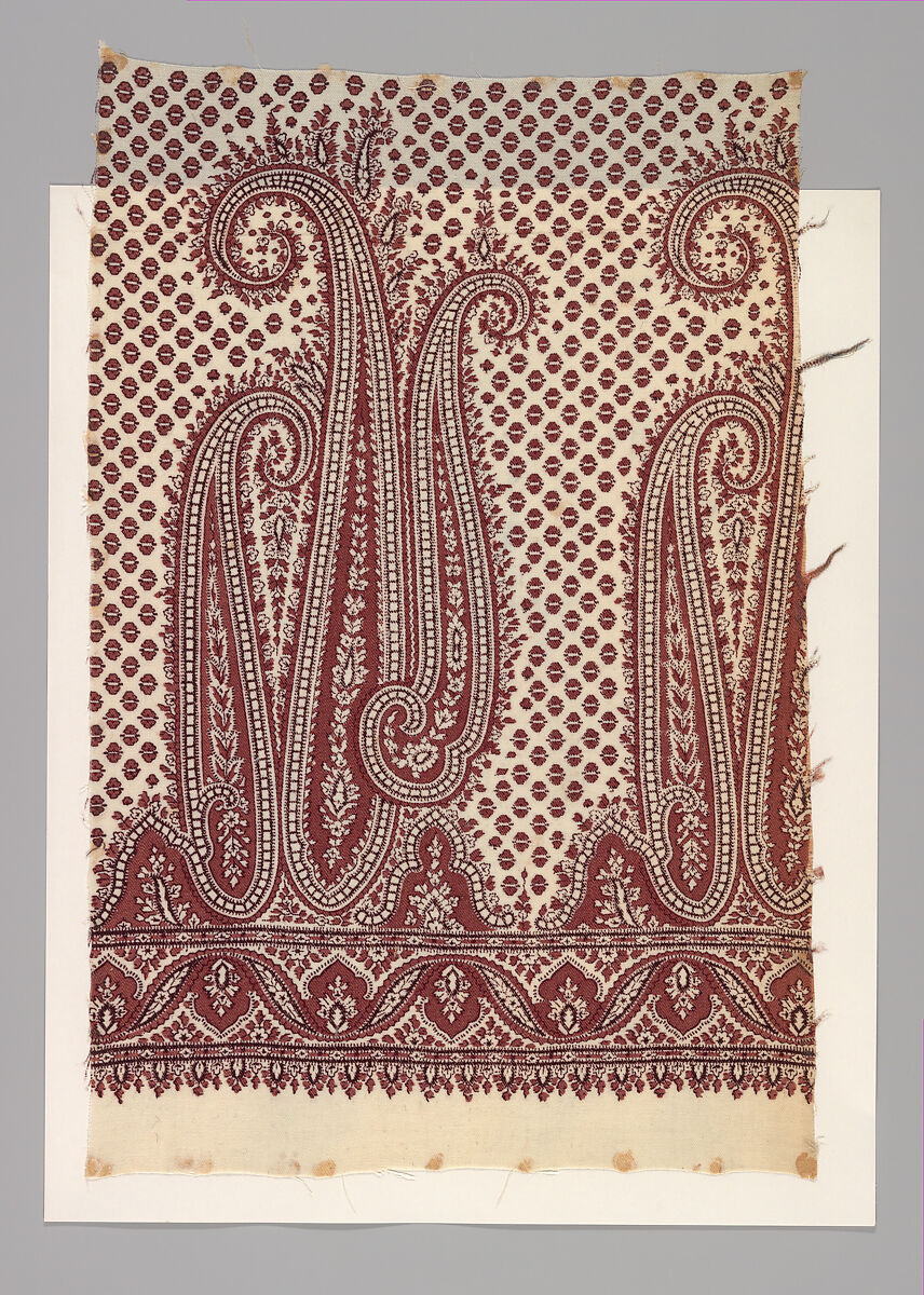 Petits Pékins (346 pages of textile samples), Leather, cotton, silk, French