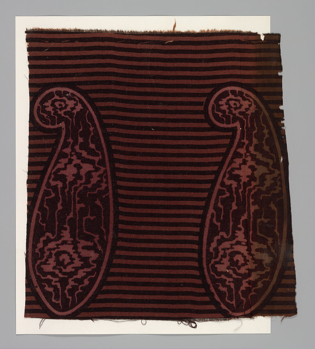 Petits Pékins (346 pages of textile samples), Leather, cotton, silk, French