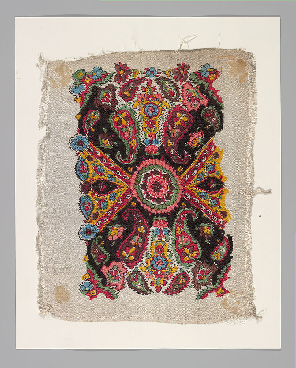 Petits Pékins (346 pages of textile samples), Leather, cotton, silk, French