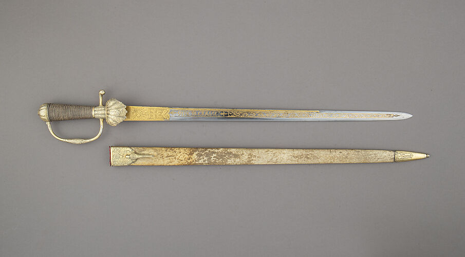 Hunting Sword with Scabbard