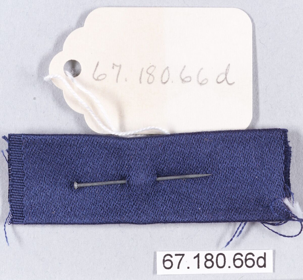 Sample book, page from a sample book and loose samples (in envelope), British