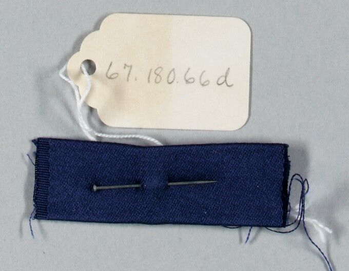 Sample book, page from a sample book and loose samples (in envelope), British
