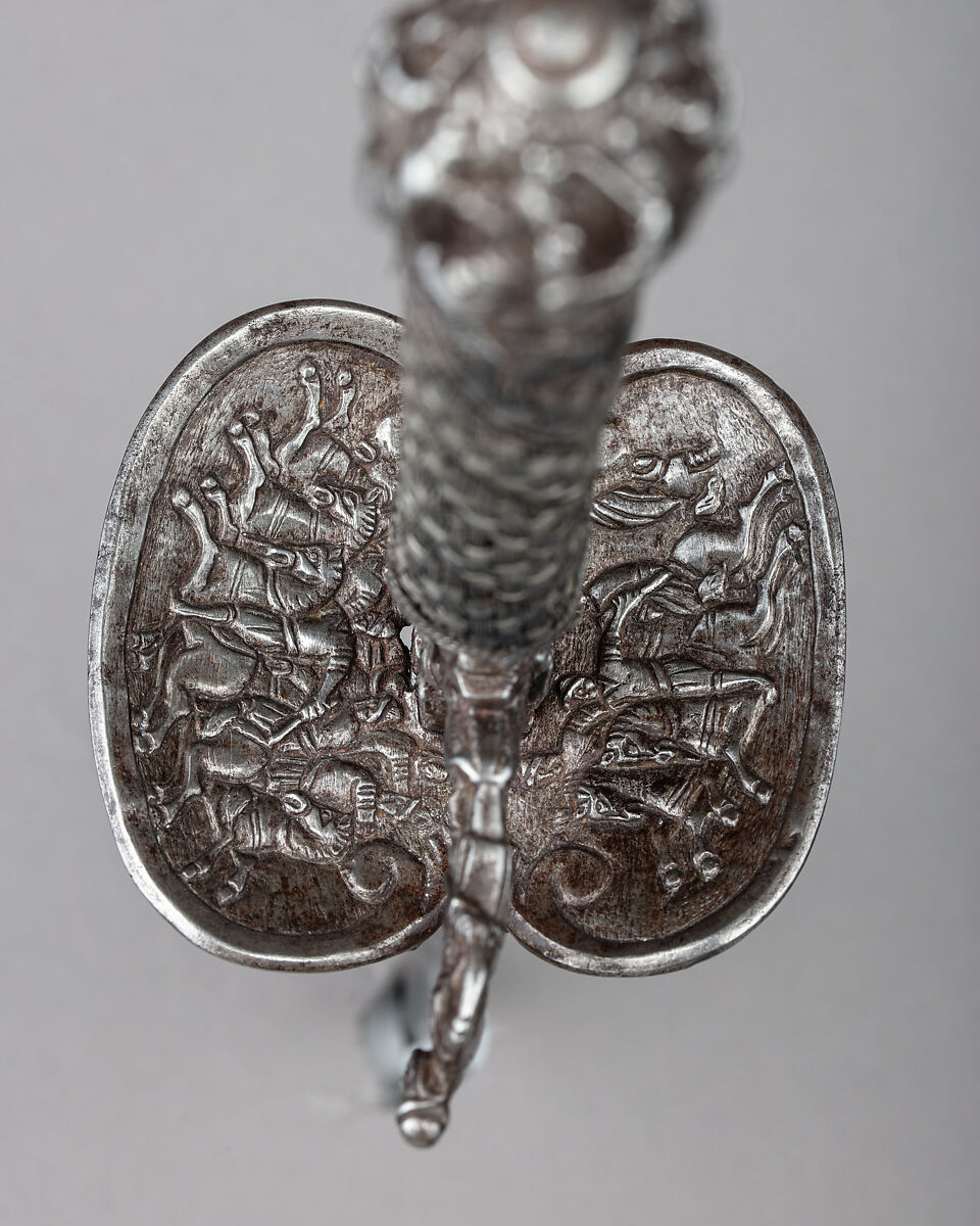 Smallsword, Steel, silver, wood, probably Dutch