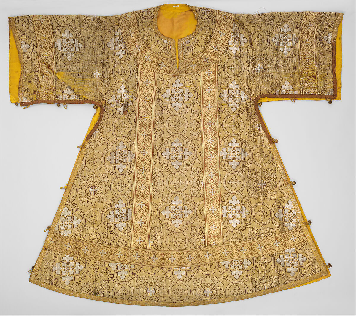 Saccos, Silk and metal thread, Russian 