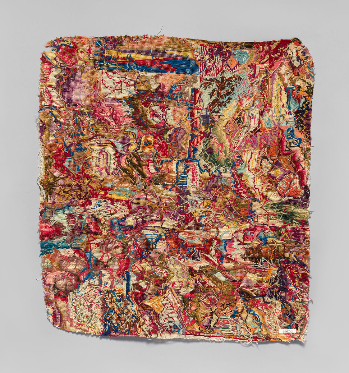 Piece, Linen and wool, British