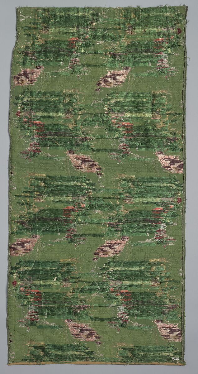 Length, Silk and metal thread, French