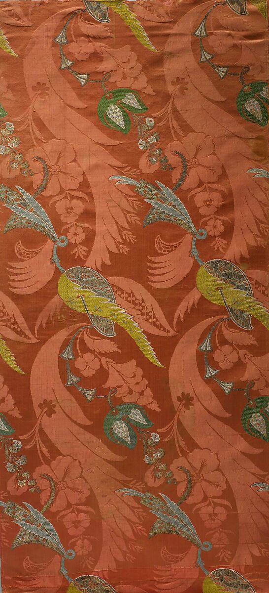 Panels, Silk and metal thread, Italian 