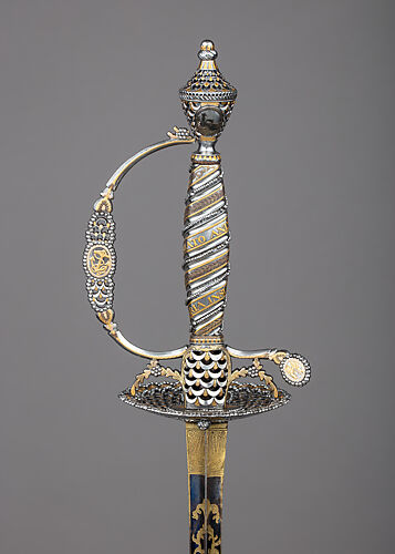 Presentation Smallsword with Scabbard of Admiral Marriot Arbuthnot (1711–1794)