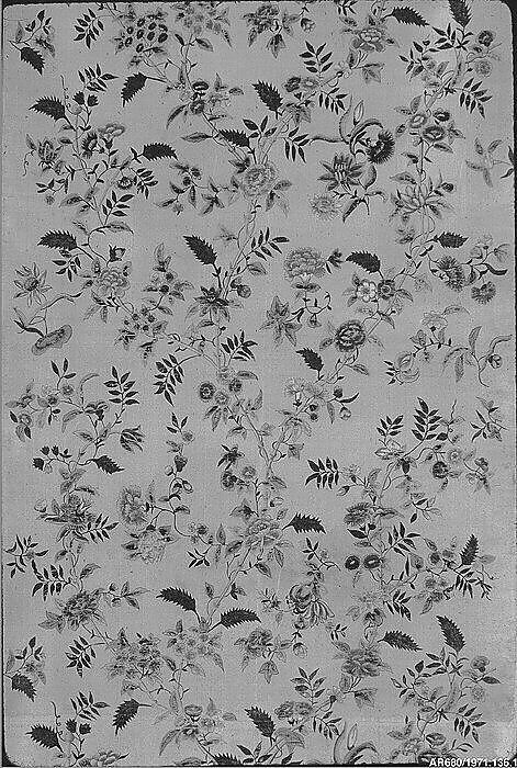 Piece, Silk, Chinese, for French market