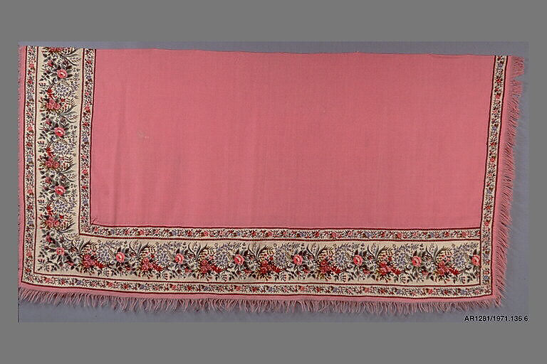 Shawl, Wool, Russian