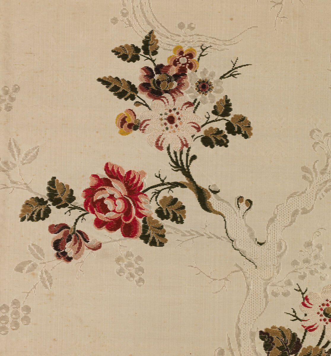 Piece, George Downs, Silk, British, London, Spitalfields