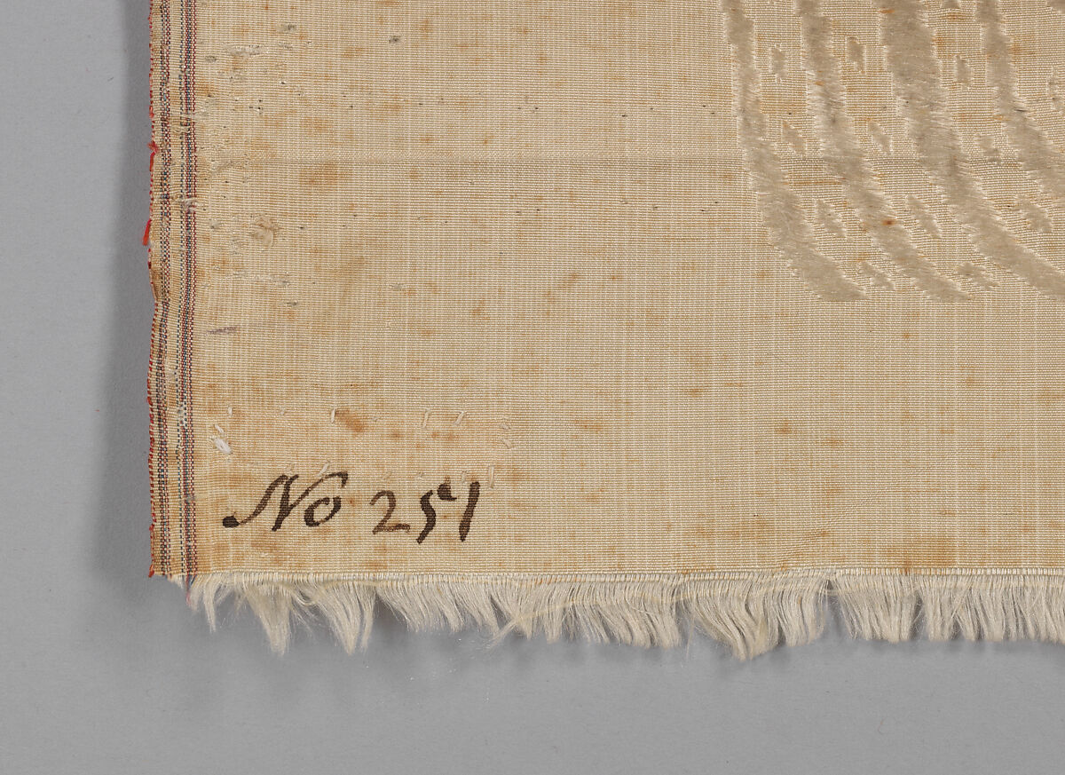 Piece, George Downs, Silk, British, London, Spitalfields