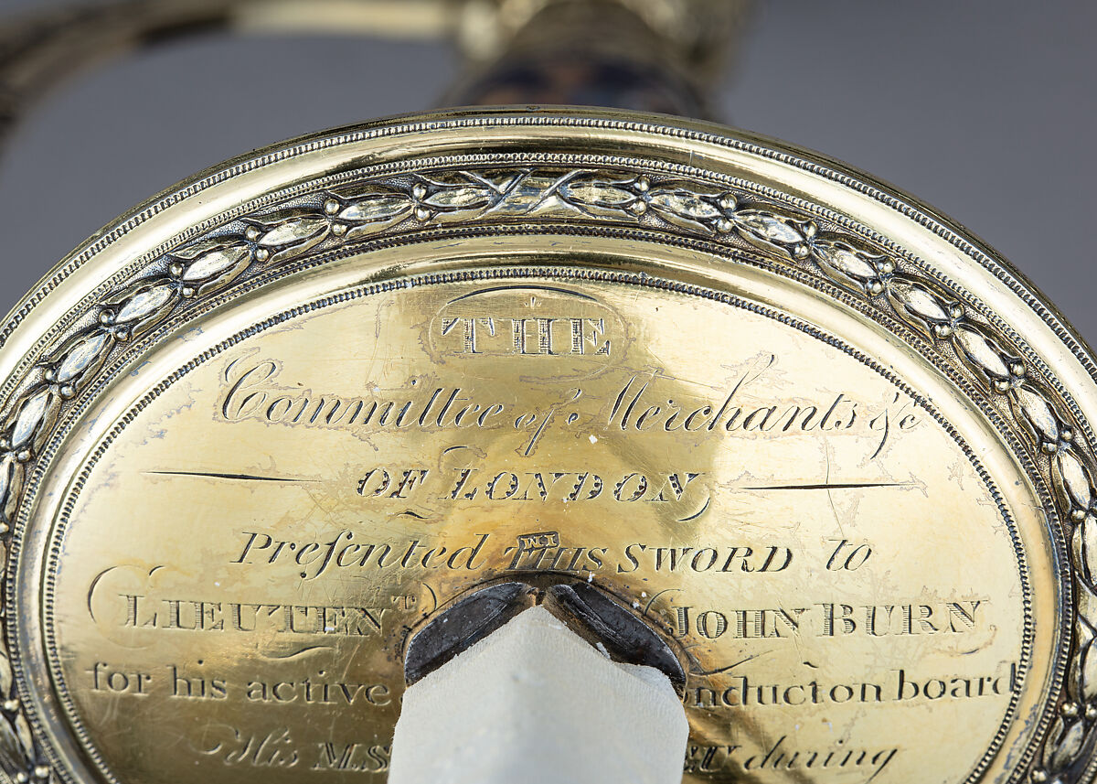 Presentation Smallsword with Scabbard, James Morisset (British, London 1738–1815), Silver, enamel, steel, paste brilliants, wood, fish skin, British, London