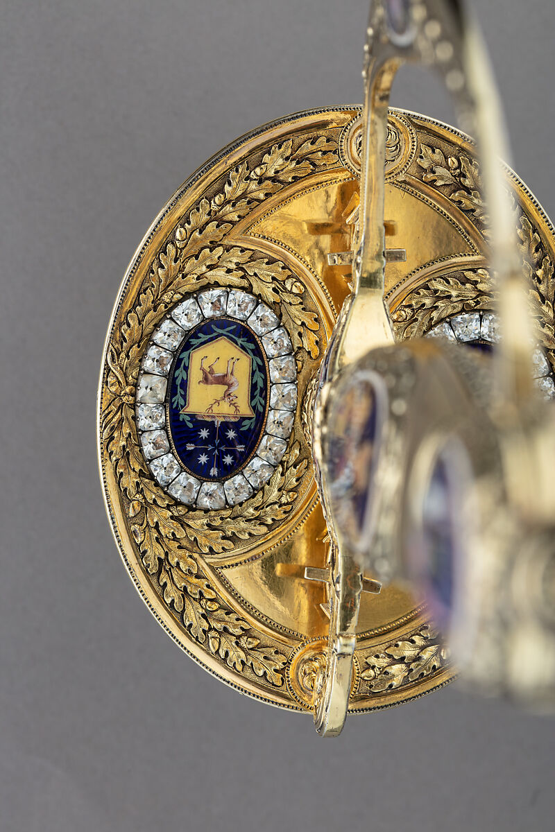 Presentation Smallsword with Scabbard, James Morisset (British, London 1738–1815), Silver, enamel, steel, paste brilliants, wood, fish skin, British, London