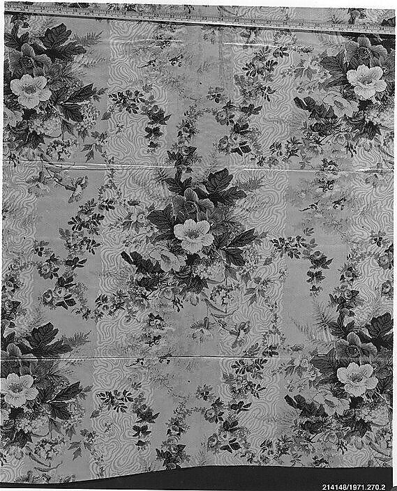 Textile Sample Book, Cotton, French