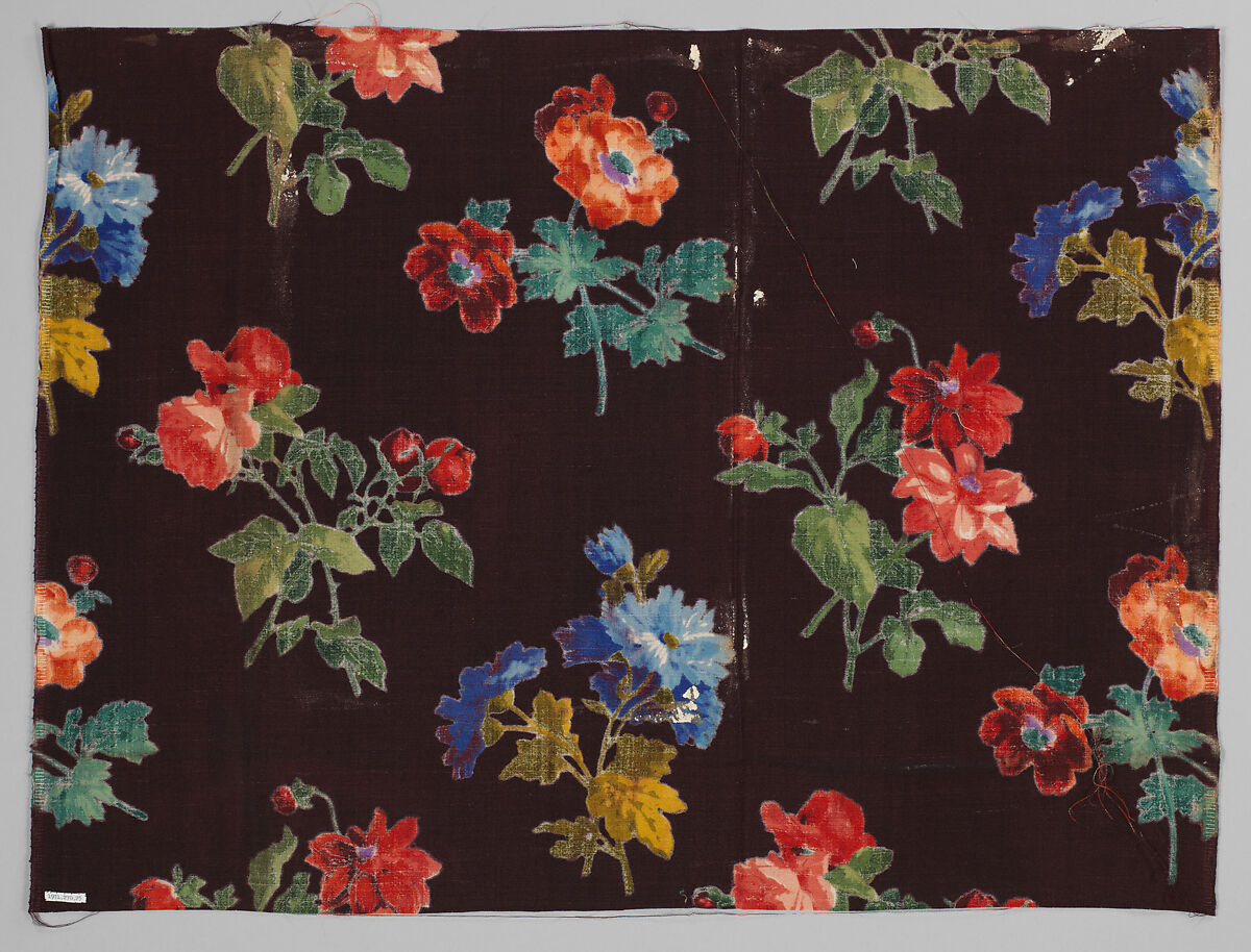 Piece, Mohair, British or French