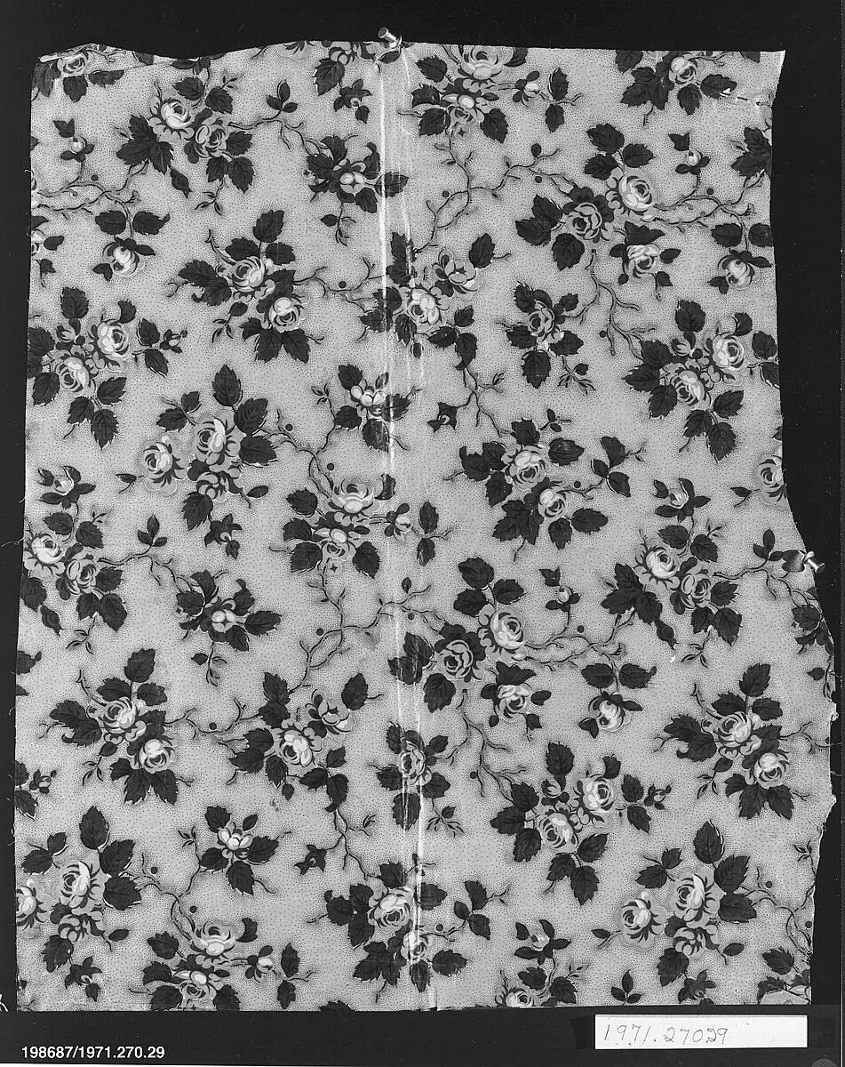 Piece, Cotton, British, probably