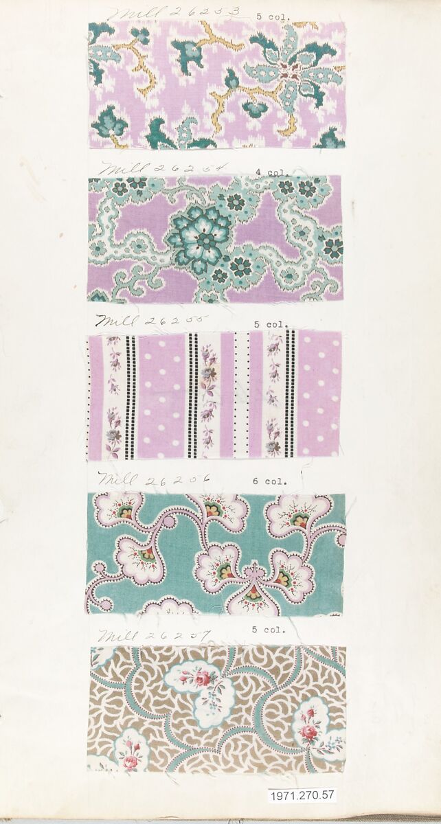 Textile Sample Book | British or American | The Metropolitan Museum of Art