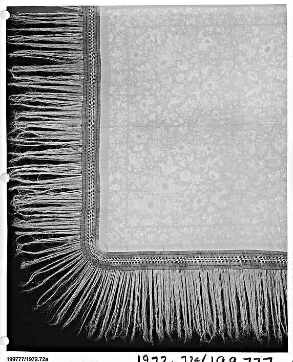 Shawl, Silk, Chinese