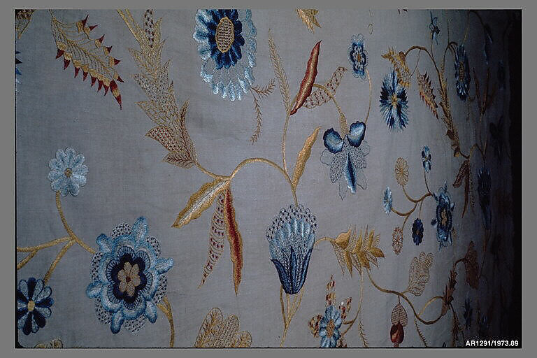 Skirt, Linen, silk, British