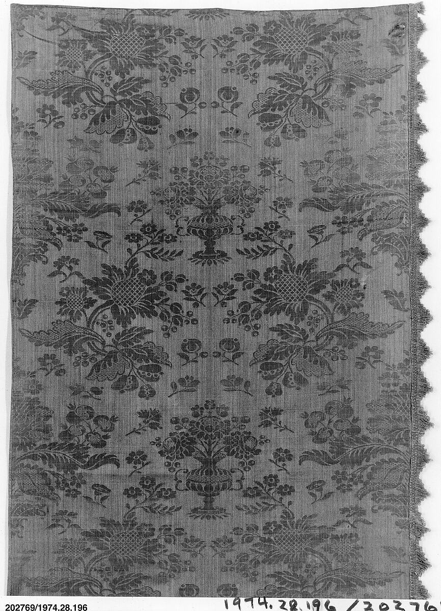 Panel, Silk, French 