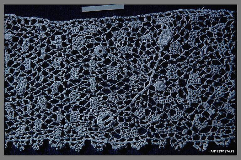 Border, Linen, crochet, Irish