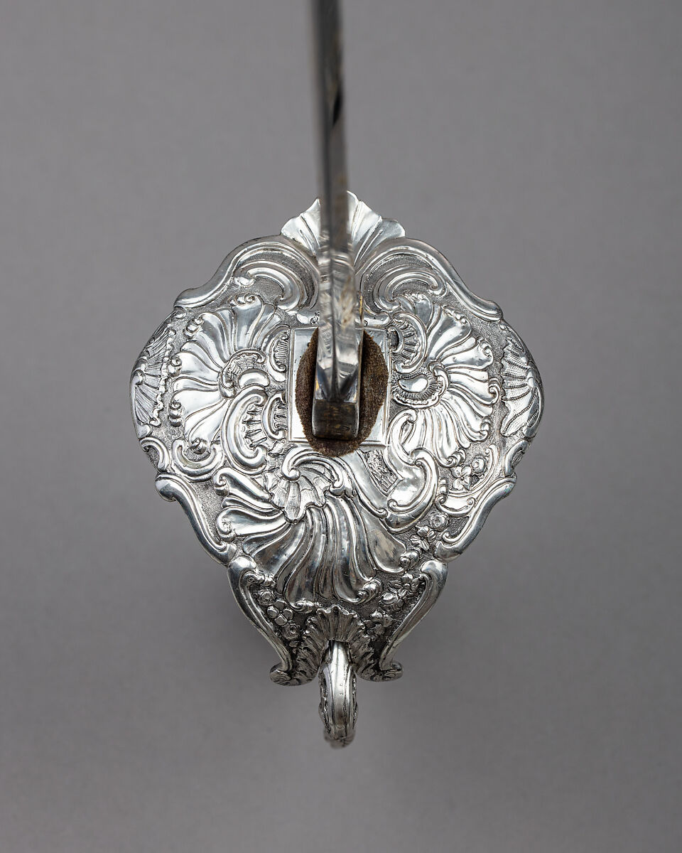 Smallsword, Silver, steel, gold, textile, probably German