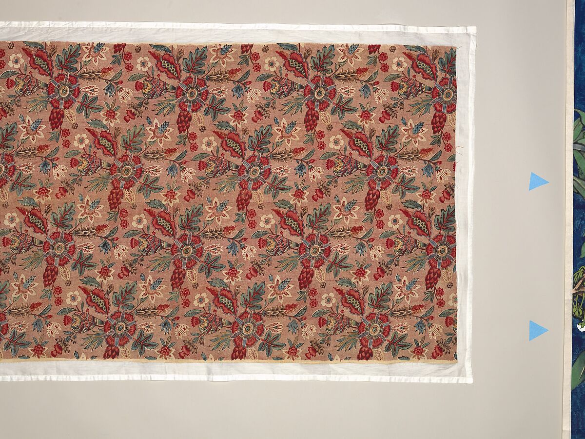 Piece, Probably Oberkampf Manufactory (French, active 1760–1843), Cotton and linen, French, probably Jouy-en-Josas