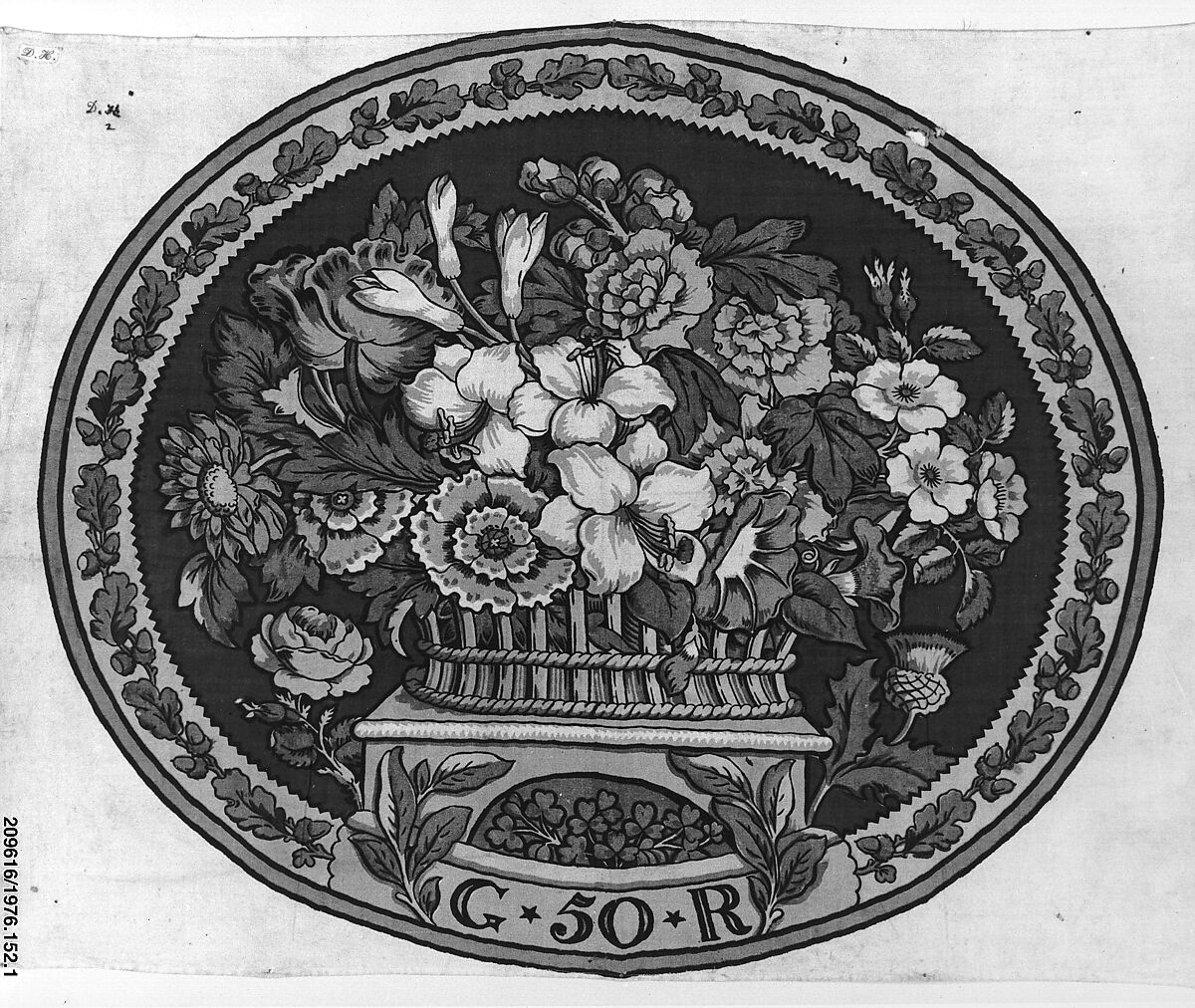 Medallion, Cotton, British 