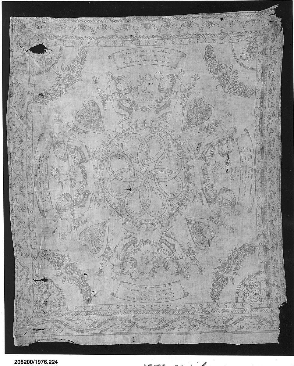 Handkerchief, Cotton, British 