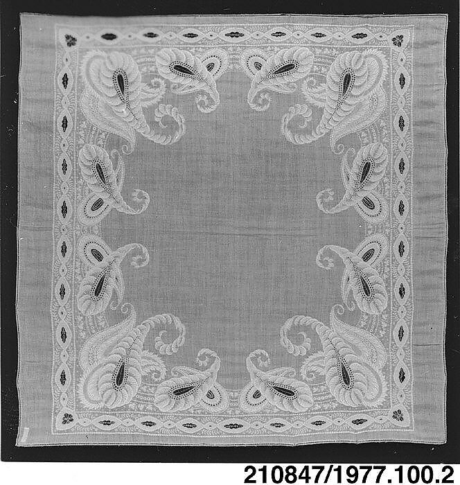 Pillow sham, Linen, Russian 