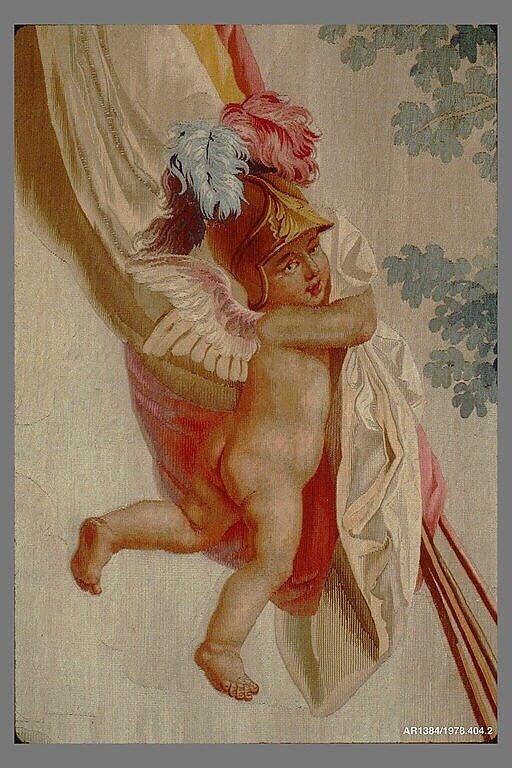 Europe from a set of The Four Continents, Jean Jacques François Le Barbier (French, Rouen 1738–1826 Paris), Wool, silk (19-21 warps per inch, 8 per cm.), French, Beauvais