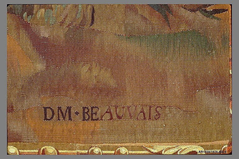 Asia from a set of The Four Continents, Jean Jacques François Le Barbier (French, Rouen 1738–1826 Paris), Wool, silk (19-21 warps per inch, 8 per cm.), French, Beauvais