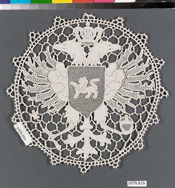 Doily (one of seven), Needle lace, Belgian