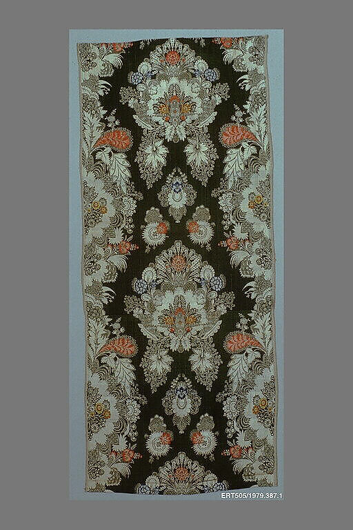 Length of woven silk, Silk, Dutch or British