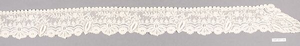 Lappet, Bobbin lace, point d'Angleterre, Belgian or Flemish 