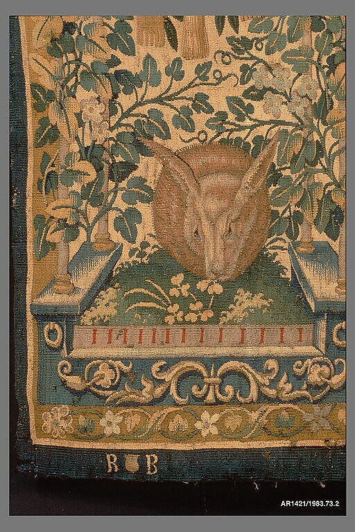 Rachel Giving Bilhah to Jacob from The Story of Jacob series, Wool, silk (18 warps per inch, 6–7 per cm.), Netherlandish, Brussels