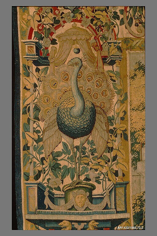 Rachel Giving Bilhah to Jacob from The Story of Jacob series, Wool, silk (18 warps per inch, 6–7 per cm.), Netherlandish, Brussels