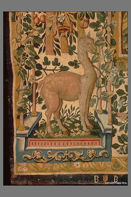 Jacob Burying Idols Under an Oak Tree from The Story of Jacob series, Wool, silk (18 warps per inch, 6–7 per cm.), Netherlandish, Brussels