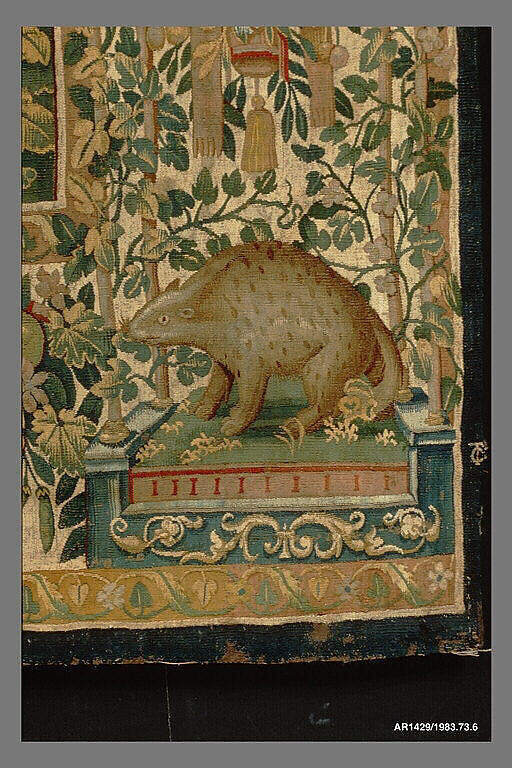 Jacob Burying Idols Under an Oak Tree from The Story of Jacob series, Wool, silk (18 warps per inch, 6–7 per cm.), Netherlandish, Brussels