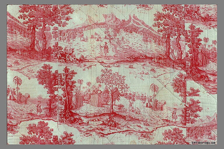 Tinian, Bromley Hall Printworks (Middlesex, England, 1694–1823), Cotton, British