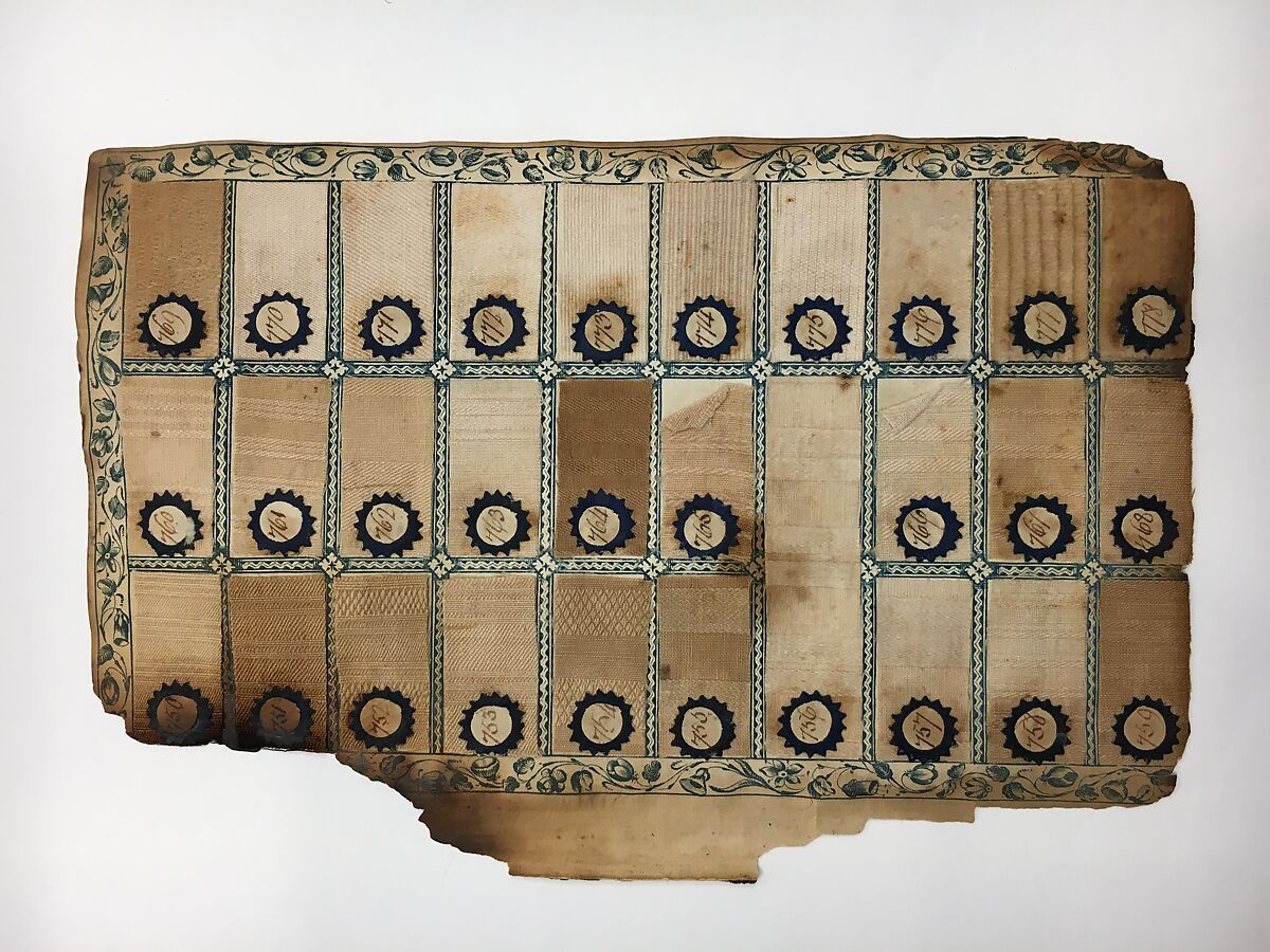 Textile Sample Book, Paper, cotton, British, Manchester