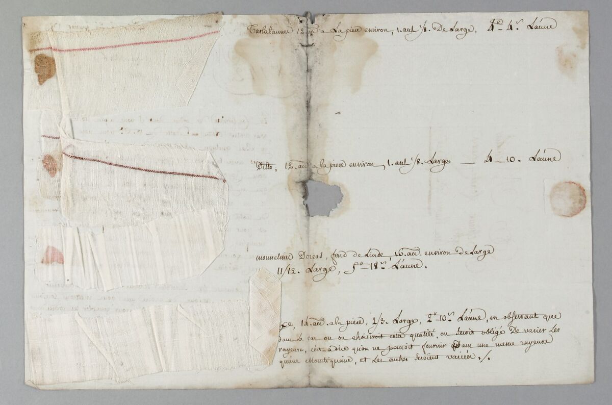 Letter, French