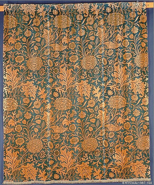 Cherwell, Merton Abbey Tapestry Works (British, founded 1881), Cotton, British, Merton Abbey 
