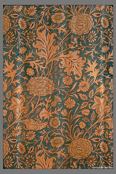 Cherwell, Merton Abbey Tapestry Works (British, founded 1881), Cotton, British, Merton Abbey