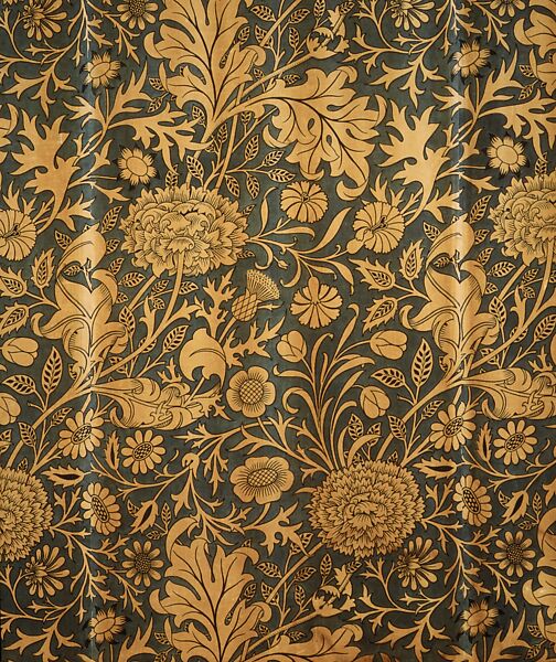 Cherwell, Merton Abbey Tapestry Works (British, founded 1881), Cotton, British, Merton Abbey