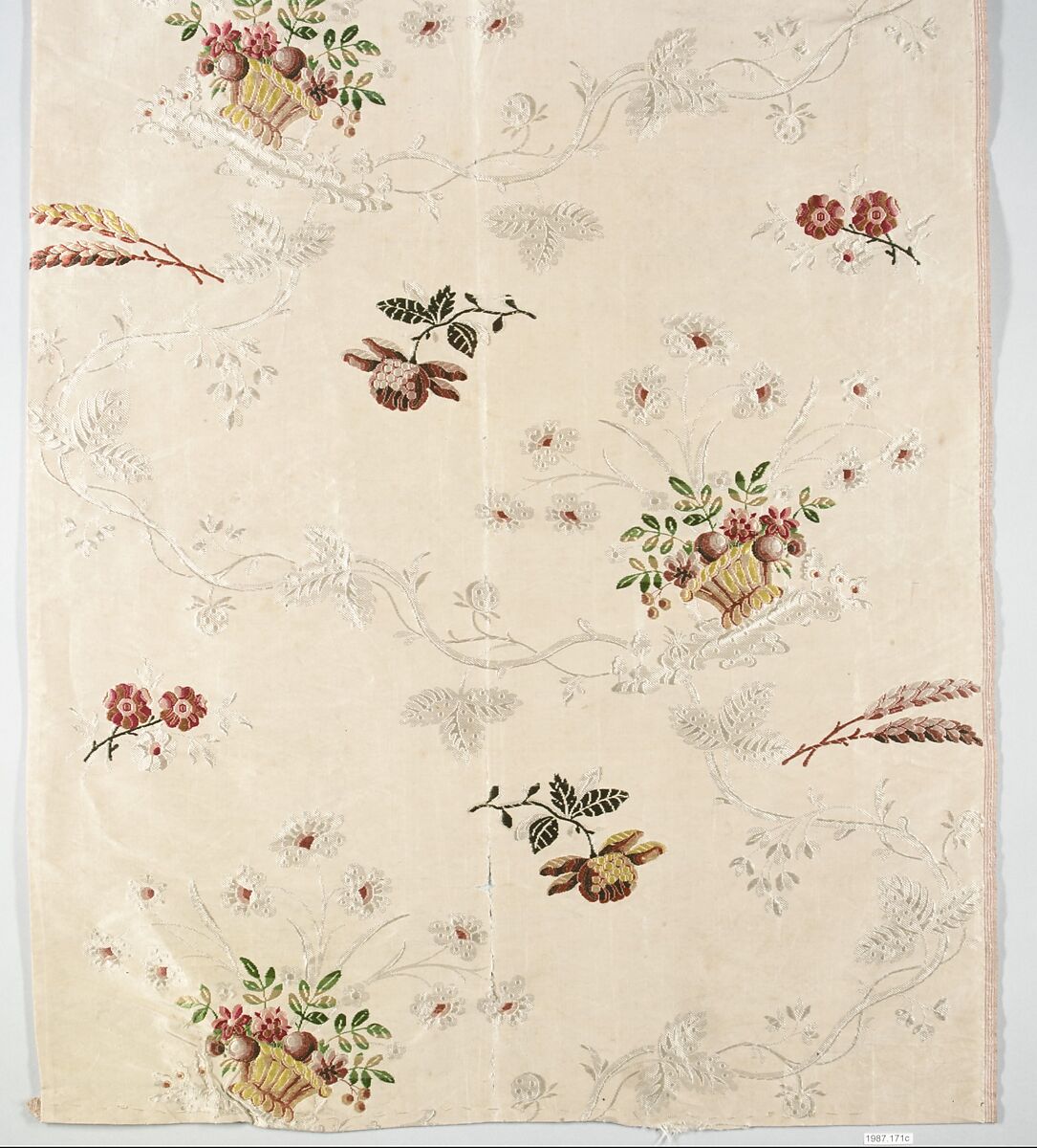 Length, Silk, British, London, Spitalfields