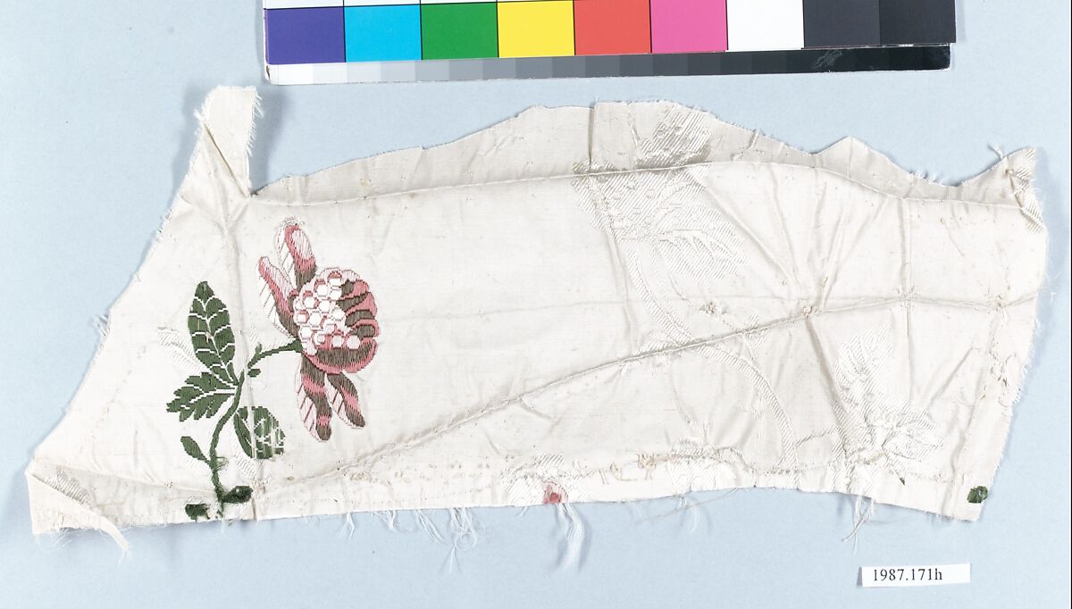 Piece (?), Silk, British, London, Spitalfields