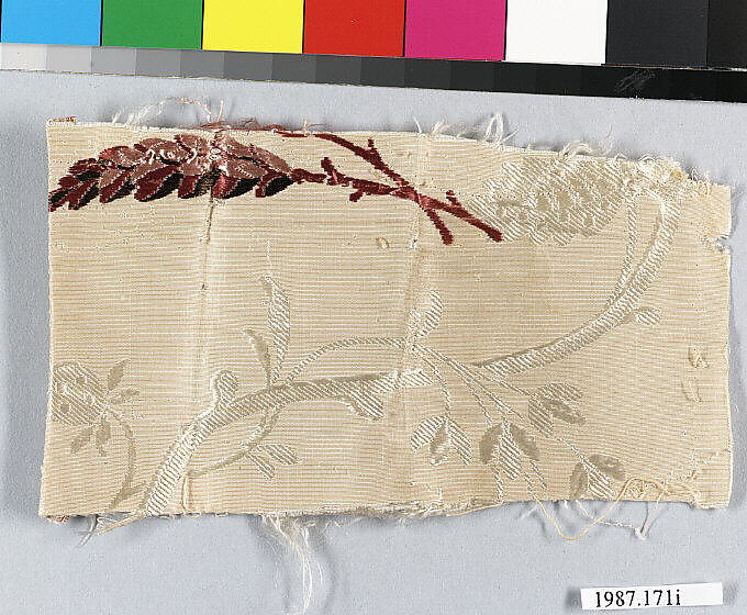 Piece (?), Silk, British, London, Spitalfields 