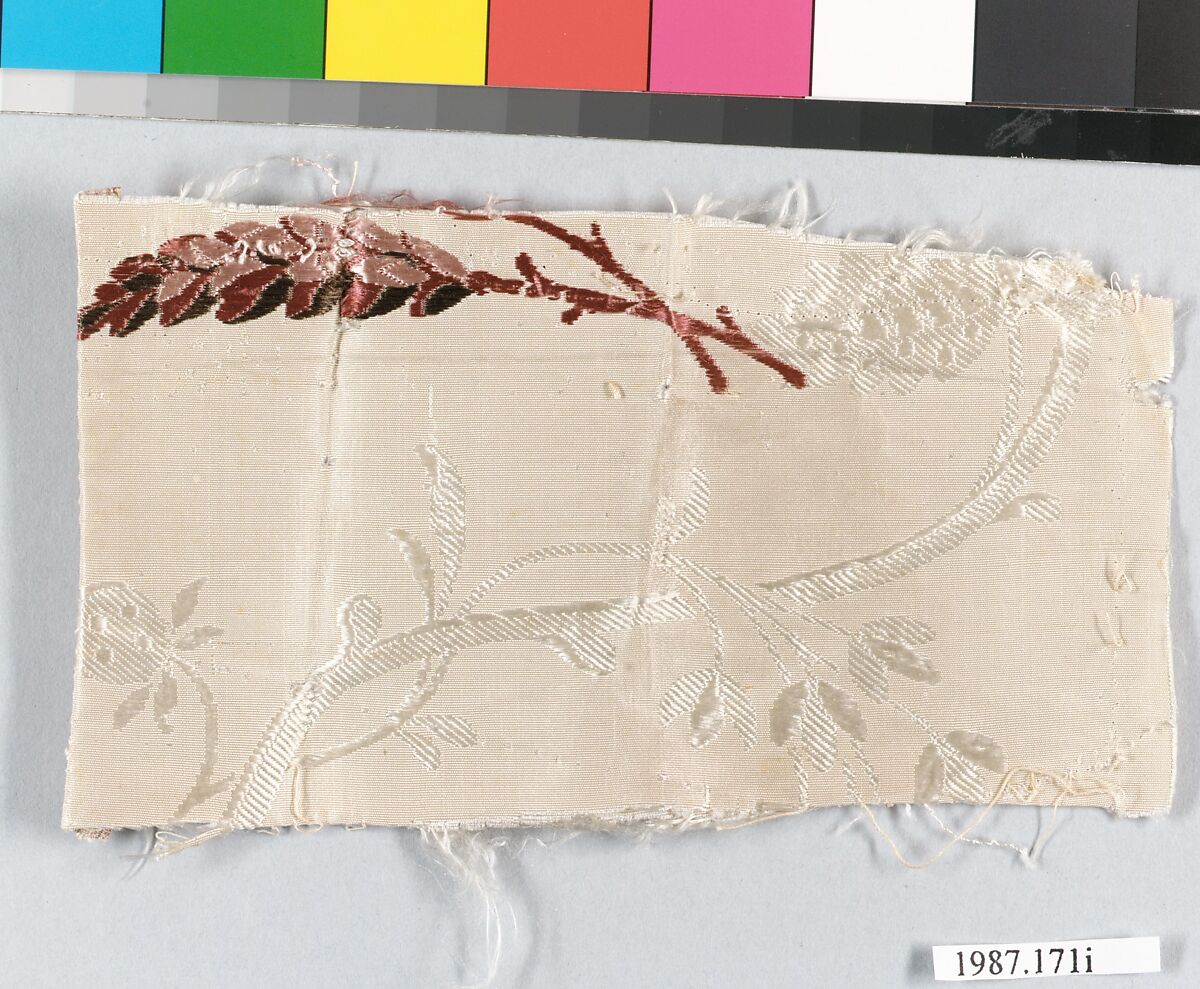 Piece (?), Silk, British, London, Spitalfields